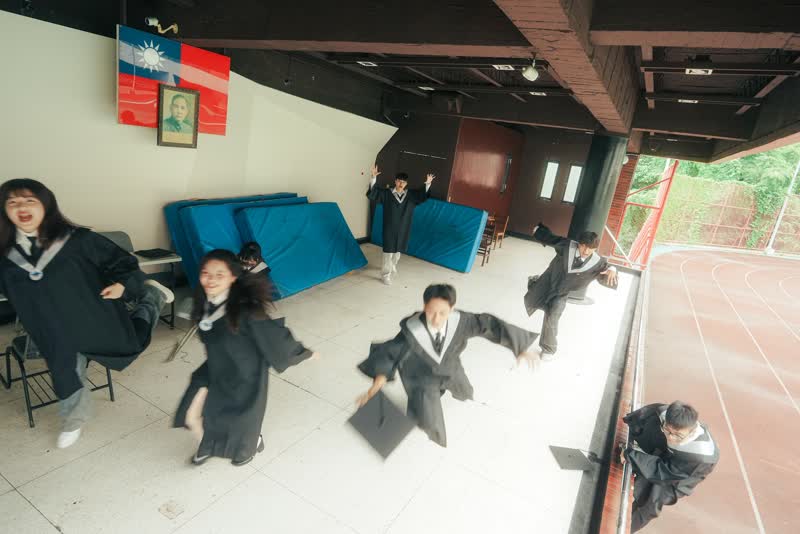 銘傳大学 卒業写真 4